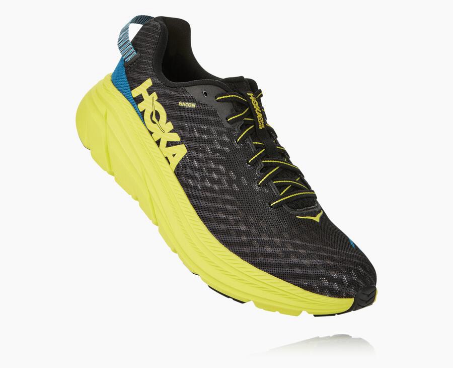 Tenis Hoka One One Masculino Pretas/Verdes - Rincon - 932-TXMQFH